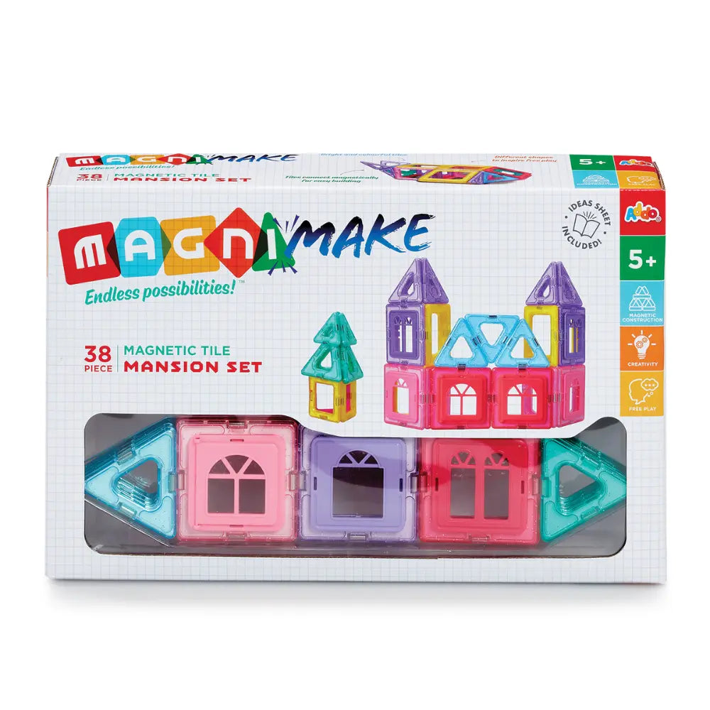 Addo Magnimake 38 Pc Mansion