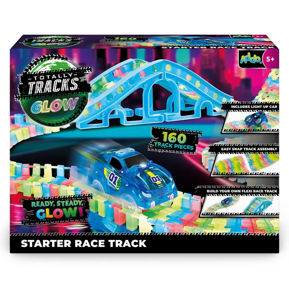 Addo Totally Track Glow 160Pc Starter B/O