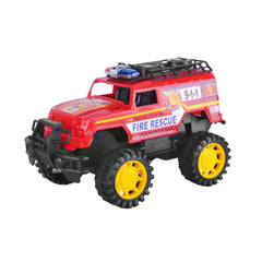 Cross-Country Inertia Car Assorted Colors Pull Back Toy Vehicle - Sold per piece