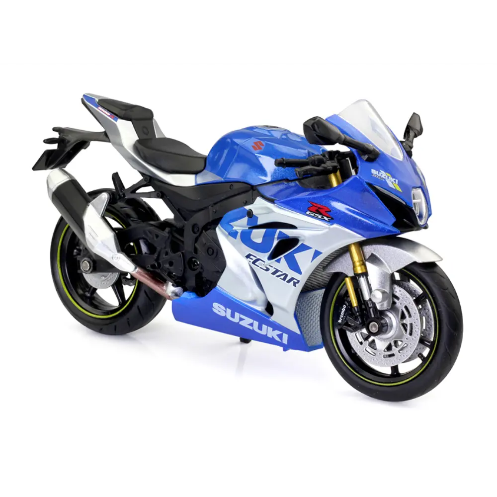 Power Joy Vroom Diecast Motorcycle License 1 12 4assortment