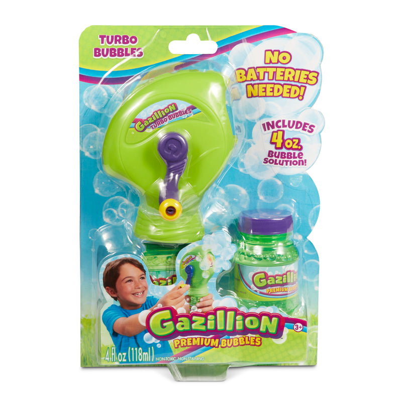 Gazilion Gazillion Turbo Bubbles 4oz Bubble Solution Outdoor Kids Toy Refill Bottle