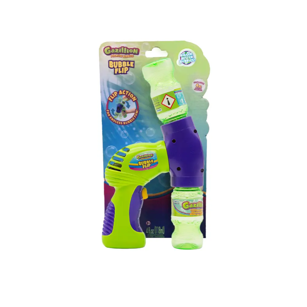 Gazillion Bubble Flip With 4oz Solution, Battery Operated