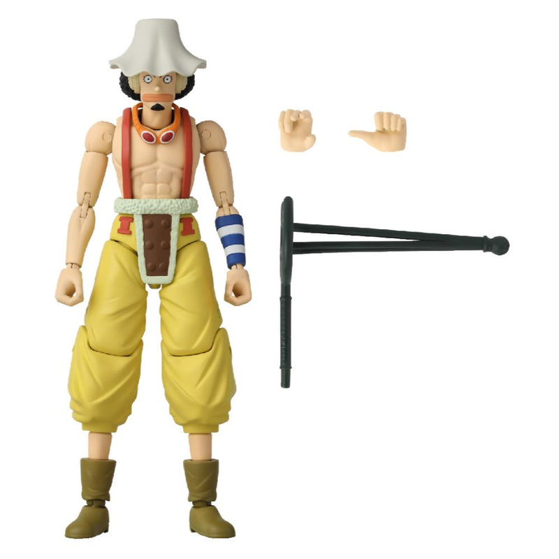 Bandai Anime Heroes One Piece Usopp 7 Inch