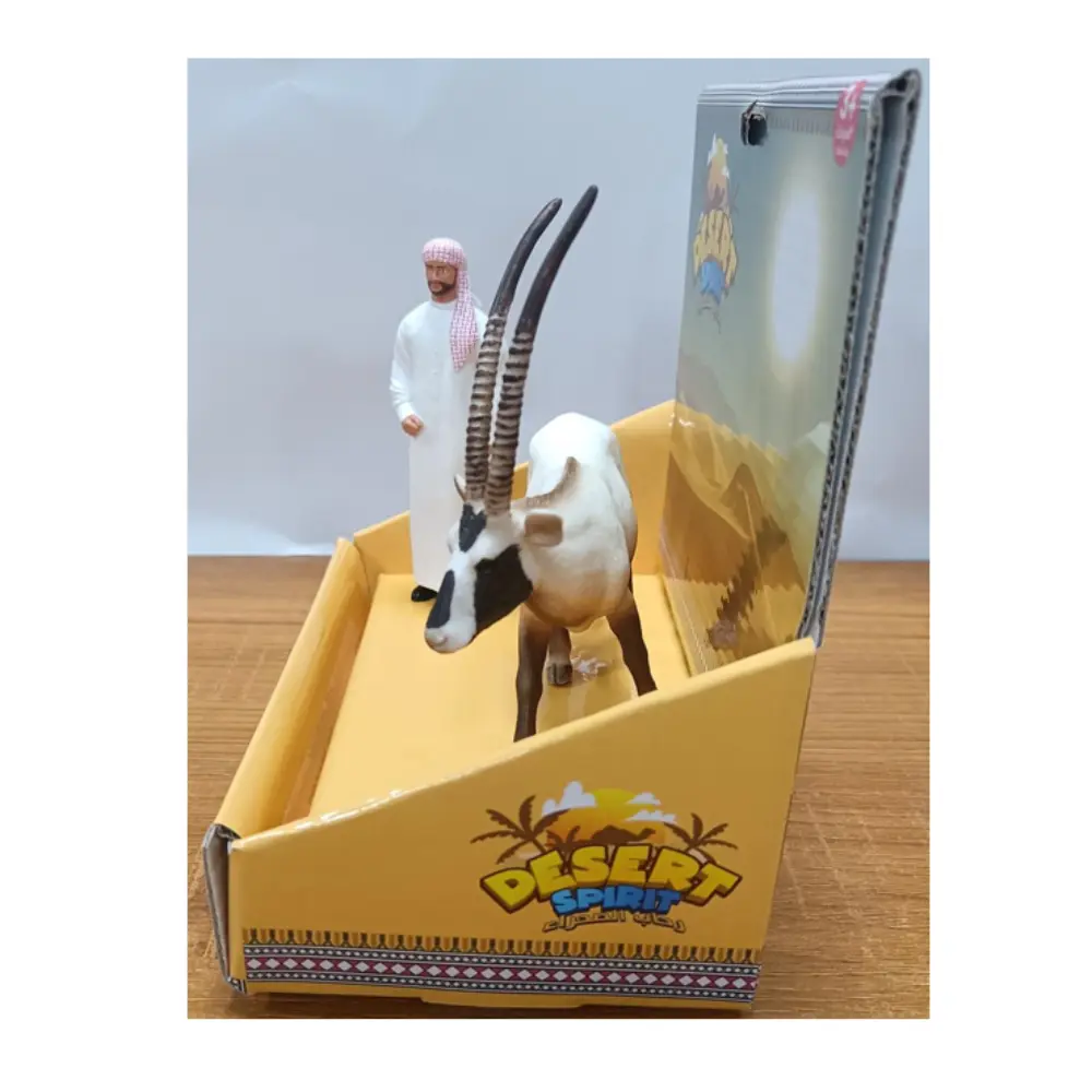 Mojo Animal Desert Oryx And Arab Set