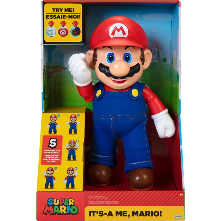 Super Mario Action Figure Large  Nintendo Character Game 36cm Collectible Toys for Kids