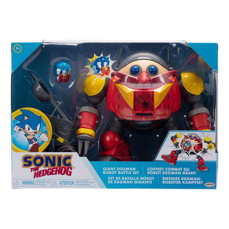 Sonic the Hedgehog Giant Eggman Robot Battle Set Action Playset