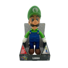 دمية Super Mario Movie 14cm Roto Plush Luigi القماشية الناعمة القابلة للجمع – مجسم شخصية لويجي