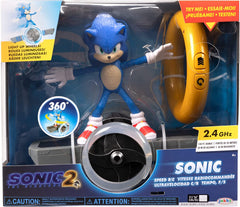 Sonic Speed RC 2.4GHz Battery Operated High Speed Sonic Racing Toy Vehicle for Kids