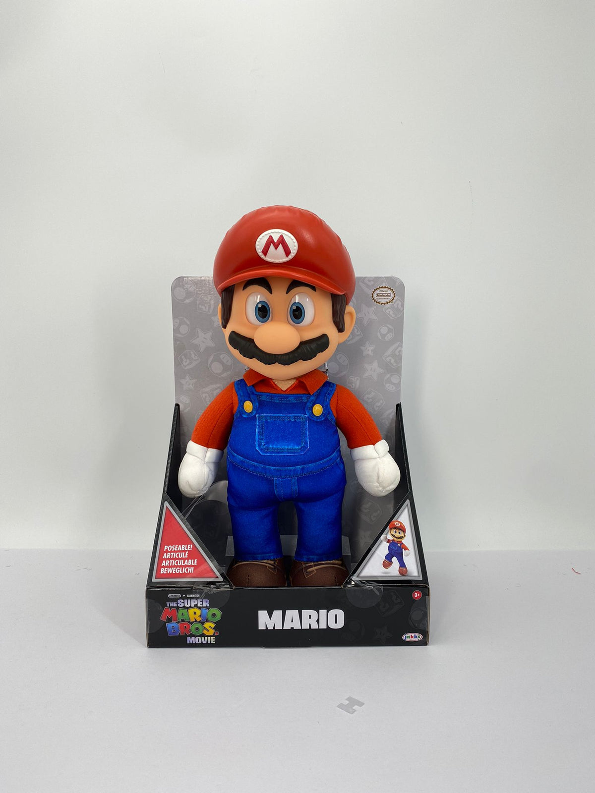 Super Mario Movie 14 سم Roto قطيفة Mario لعبة ناعمة قابل للاقتناء Character قطيفة