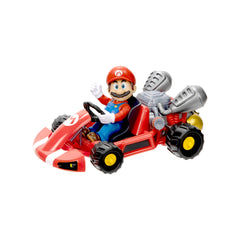 مجموعة Super Mario Movie من مجسمات بحجم 6 سم مع مركبة كارت – تصميمات متنوعة (4 أشكال) – مجموعة سيارات مصغّرة قابلة للجمع – تباع بالقطعة (يتم اختيارها عشوائيًا حسب التوفر)