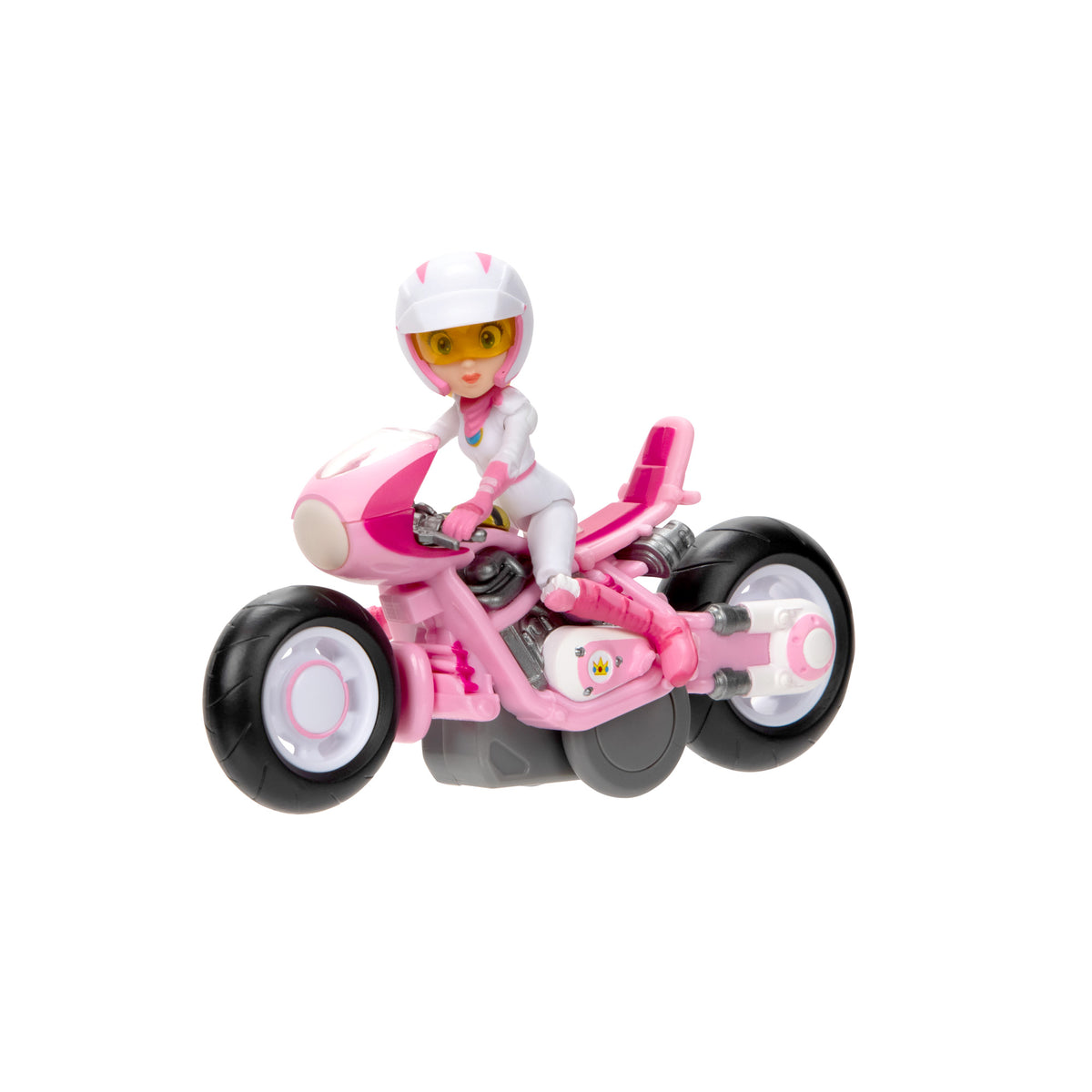 Super Mario Movie 6cm Figure with Kart 4 Assorted Collectible Set Mini Vehicle Pack