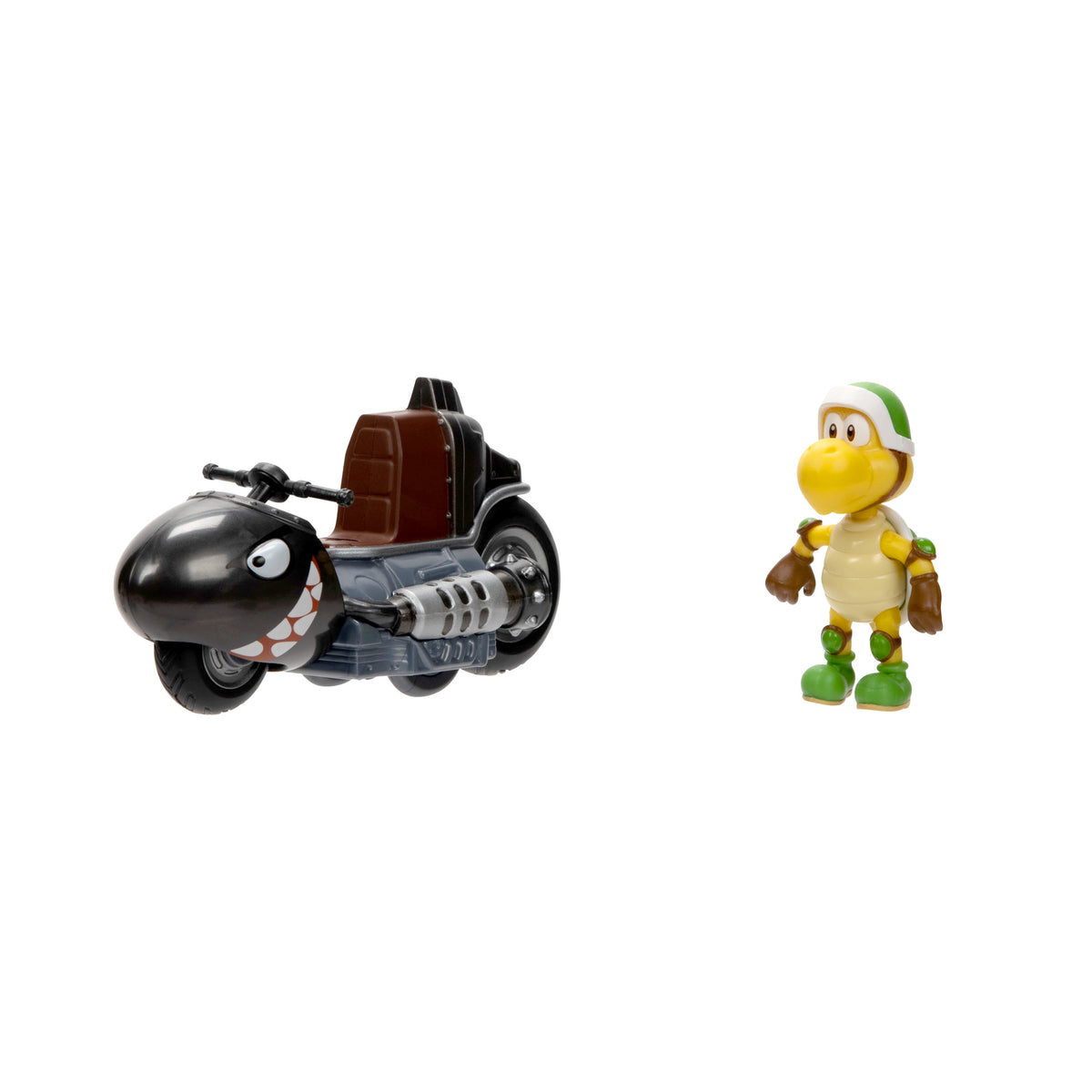 Super Mario Movie 6cm Figure with Kart 4 Assorted Collectible Set Mini Vehicle Pack