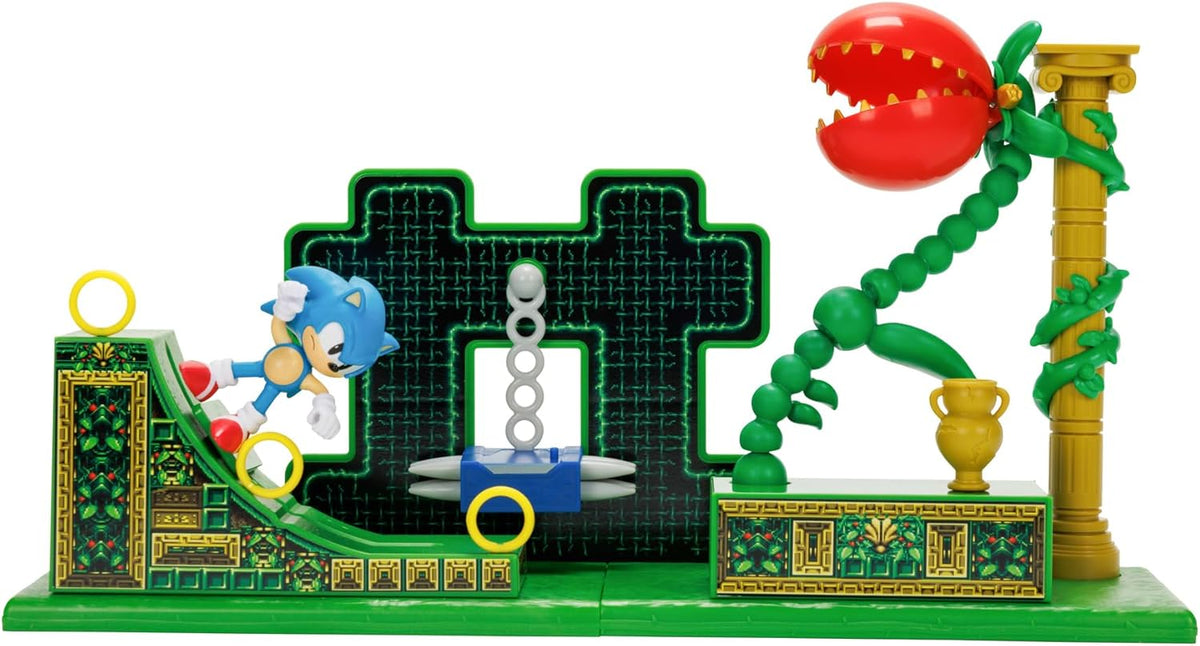 Sonic the Hedgehog Stardust Speedway Zone Playset with Interactive Features