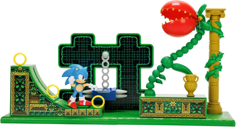 Sonic the Hedgehog Stardust Speedway Zone Playset with Interactive Features