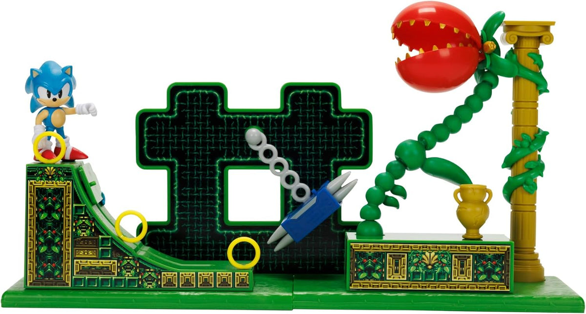 Sonic the Hedgehog Stardust Speedway Zone Playset with Interactive Features