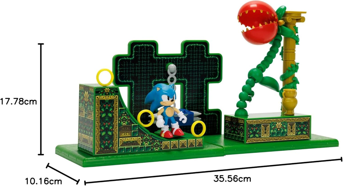Sonic the Hedgehog Stardust Speedway Zone Playset with Interactive Features