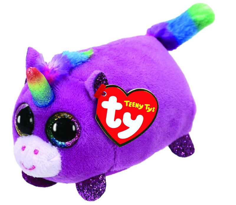 TY Teeny Unicorn Rosette Purple