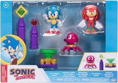 مجموعة لعب Sonic the Hedgehog ديوراما Oil Ocean Quest بحجم 2.5 بوصة للأطفال