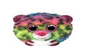 Ty Puffies Dotty Leopard Plush – Multicolour