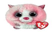 Ty Puffies Tia Cat Plush – Pink