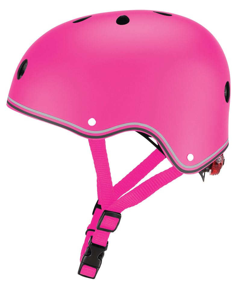 Glober Globber Helmet Primo Lights Xs S Pink
