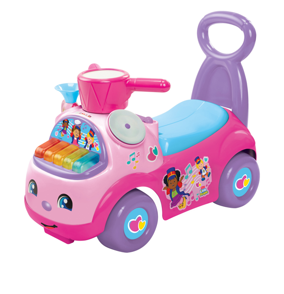 Fisher-Price Music Parade Ride-On Pink