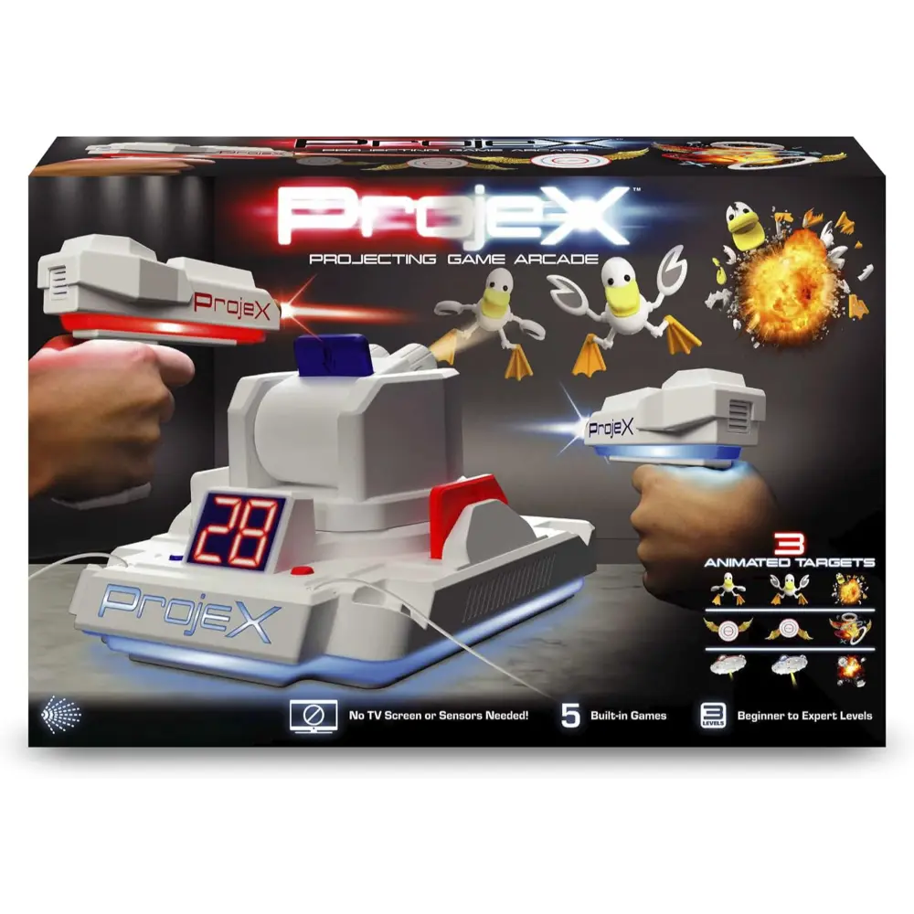 Laser X Projex Projection Game Arcade Animated Battery Operated