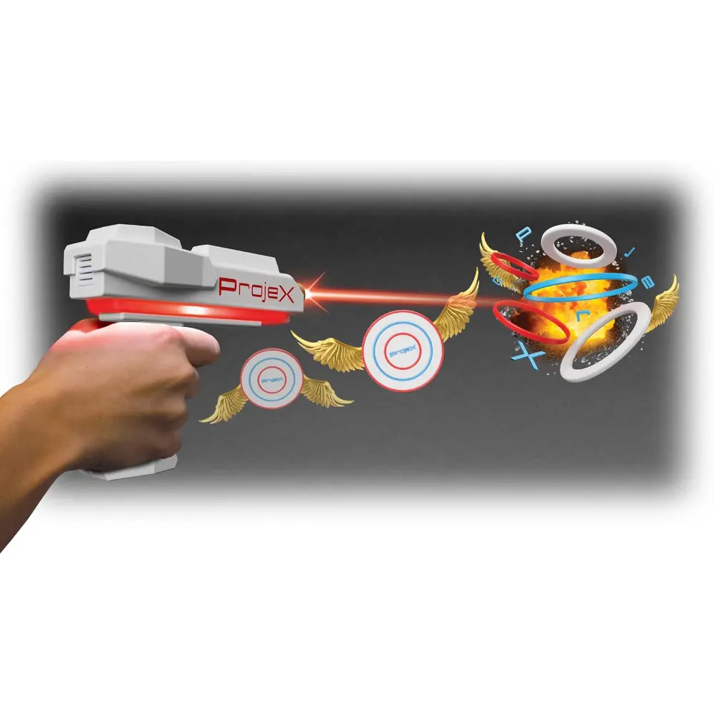 Laser X Projex Projection Game Arcade Animated Battery Operated