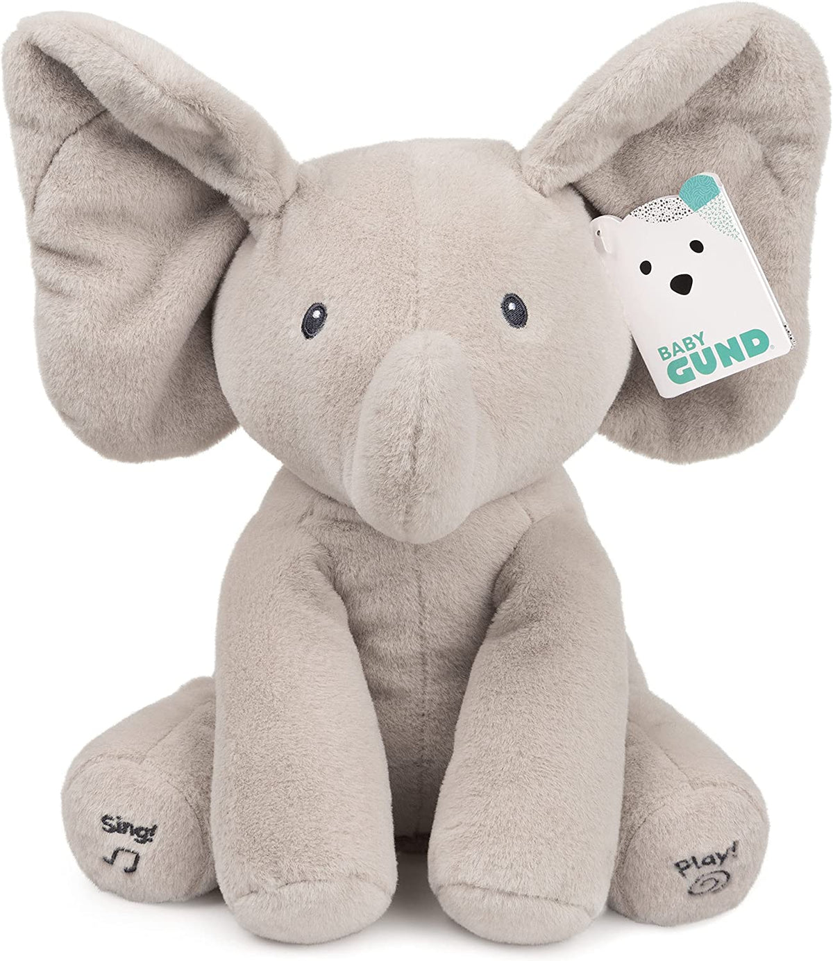 Gund Flappy Elephant Animated Battery Operated