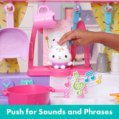 Gabby’s Dollhouse Cakey Cat Kitchen with Accessories  Playset For Kids