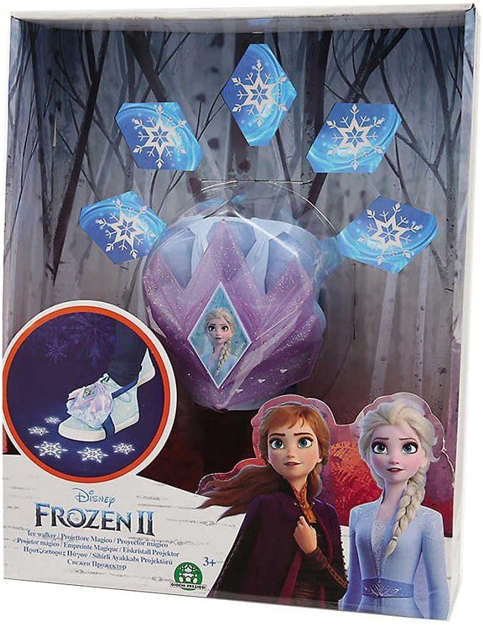 Disney Frozen Frozen 2 Magic Ice Steps Interactive Light Up Toy Set with Sound Effects for Kids
