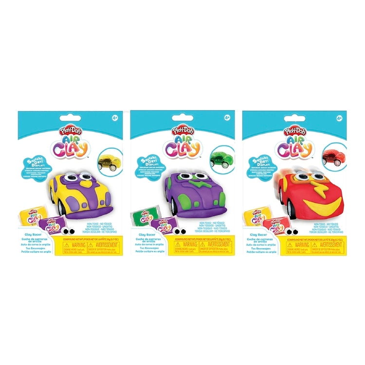 Play-Doh Air Clay سيارات - تشكيلة متنوعة، تباع كل قطعة على حدة (اختيار عشوائي حسب التوفر)
