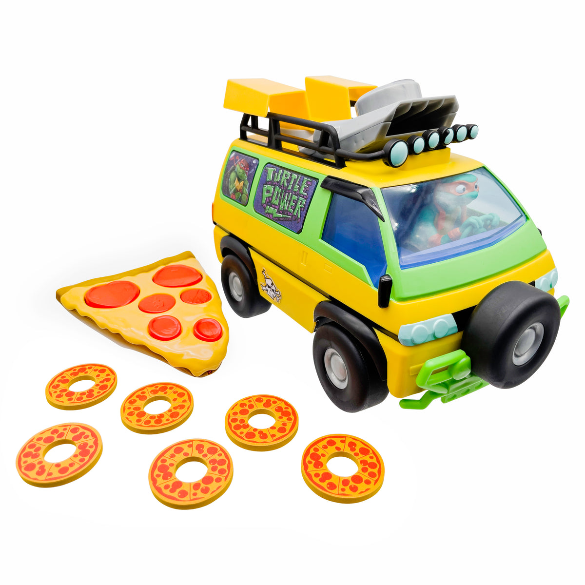 TMNT Movie RC Pizza Blast Battery Operated Action Vehicle Toys for Kids