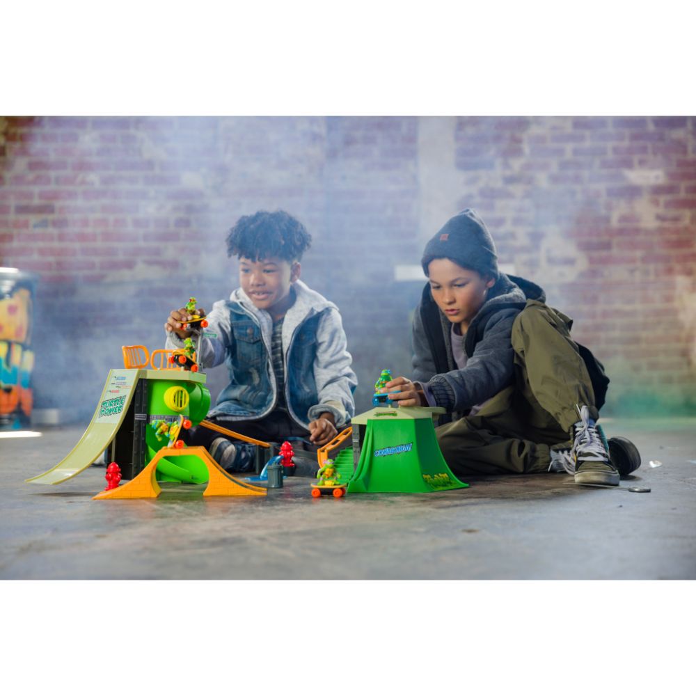 Tmnt Madness Skate Park Playset Teenage Mutant Ninja Turtles Collectible Action Toy Set