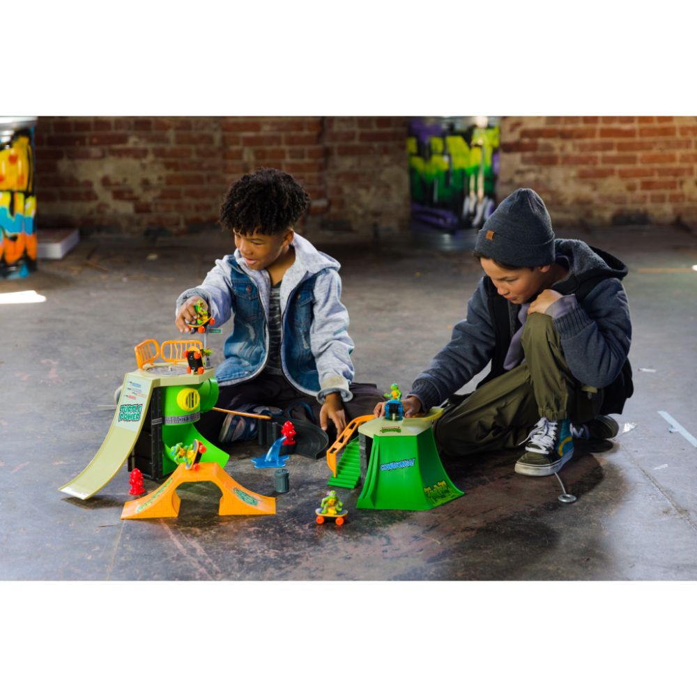 Tmnt Madness Skate Park Playset Teenage Mutant Ninja Turtles Collectible Action Toy Set