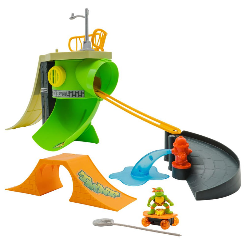 Tmnt Madness Skate Park Playset Teenage Mutant Ninja Turtles Collectible Action Toy Set