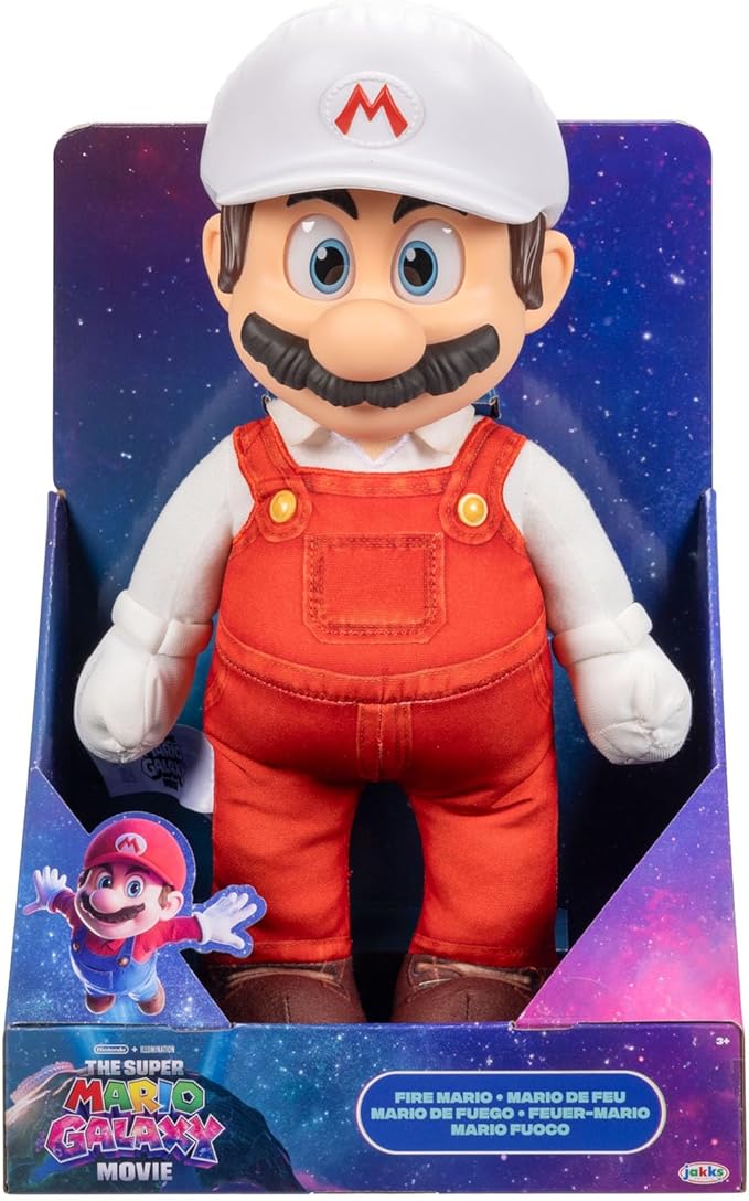 Super Mario Movie 2 Mario Roto Plush 15cm Soft Toy Collectible Character Plush Figure