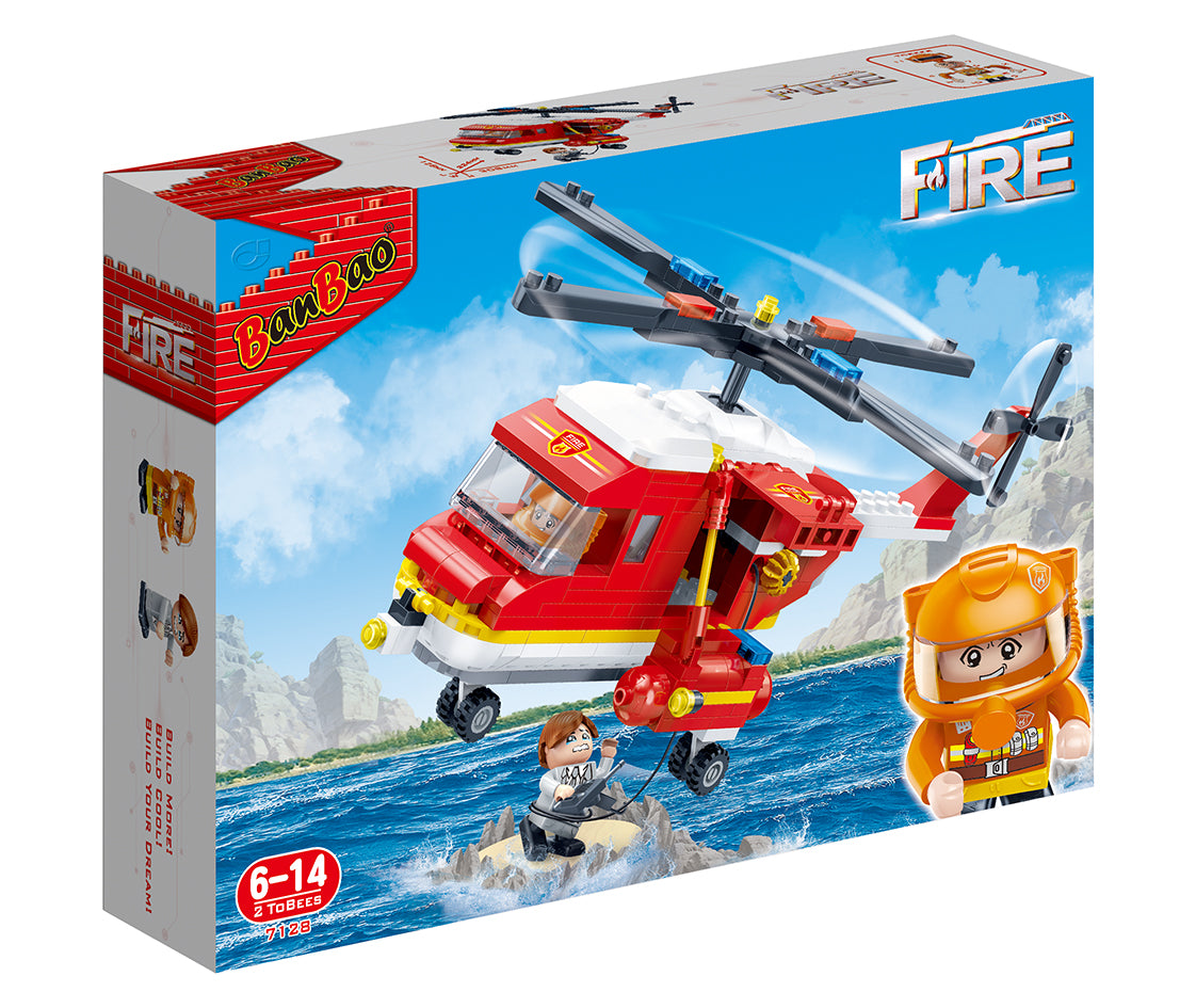 Banbao Fire Series 310-pieces Building Blocks for Kids