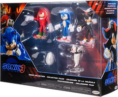 Sonic the Hedgehog 3 Movie 2.5 Inch Figure Multi 4-Pack Wave 1 Collectible Mini Action Figure Set for Kids