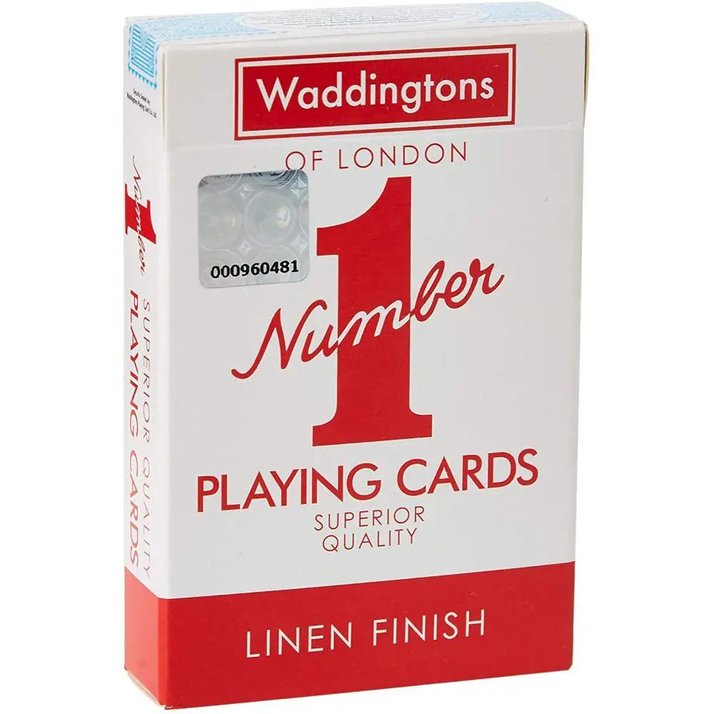 Waddingtons Number 1 أوراق لعب 54 بطاقة