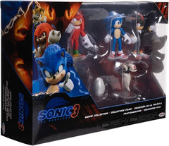 Sonic the Hedgehog 3 Movie 2.5 Inch Figure Multi 4-Pack Wave 1 Collectible Mini Action Figure Set for Kids