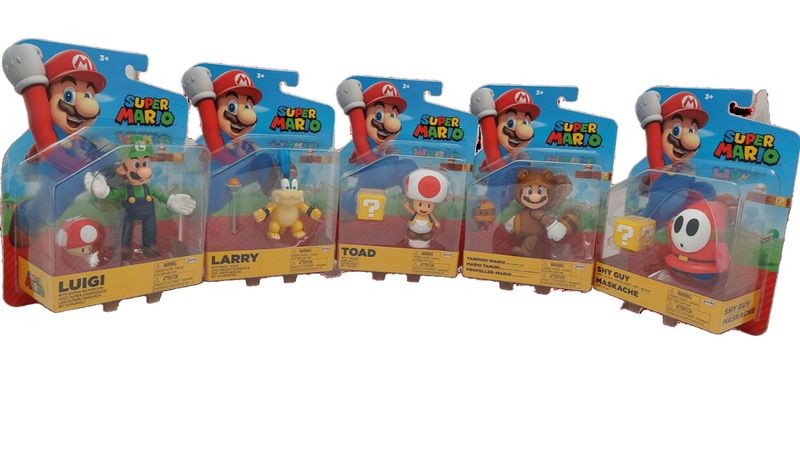 Super Mario Figures Wave 35 Assortment Collectible Action Figure Set