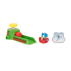 مجموعة ألعاب Sonic GoGo Racers Mini Launchers Wave 2 Assortment لسيارات الإطلاق القابلة للجمع