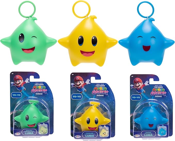 Super Mario Movie 2 Luma Figure Assortment Collectible Character Toy Series