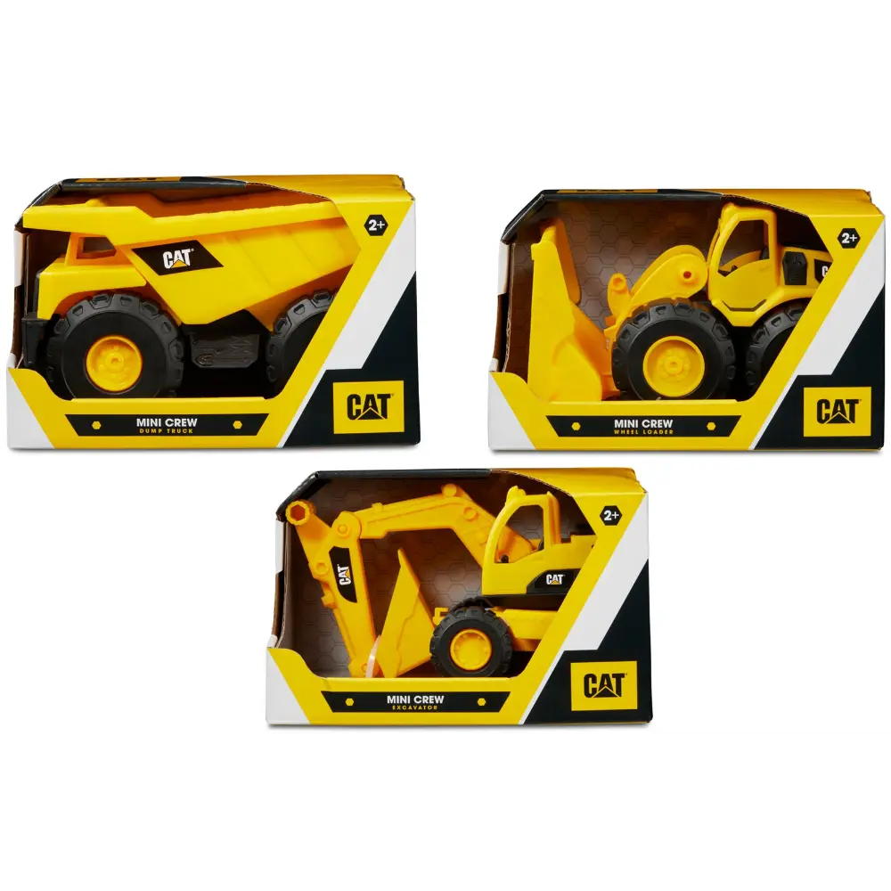 Cat Mini Crew Worker Free Wheel 7 1pack Value