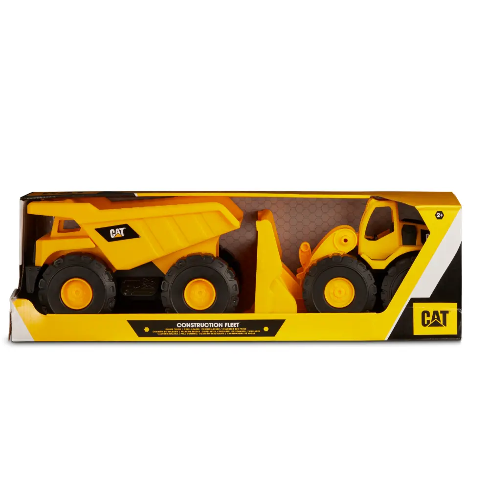 Cat Construction Fleet Free Wheel10" 2Pk