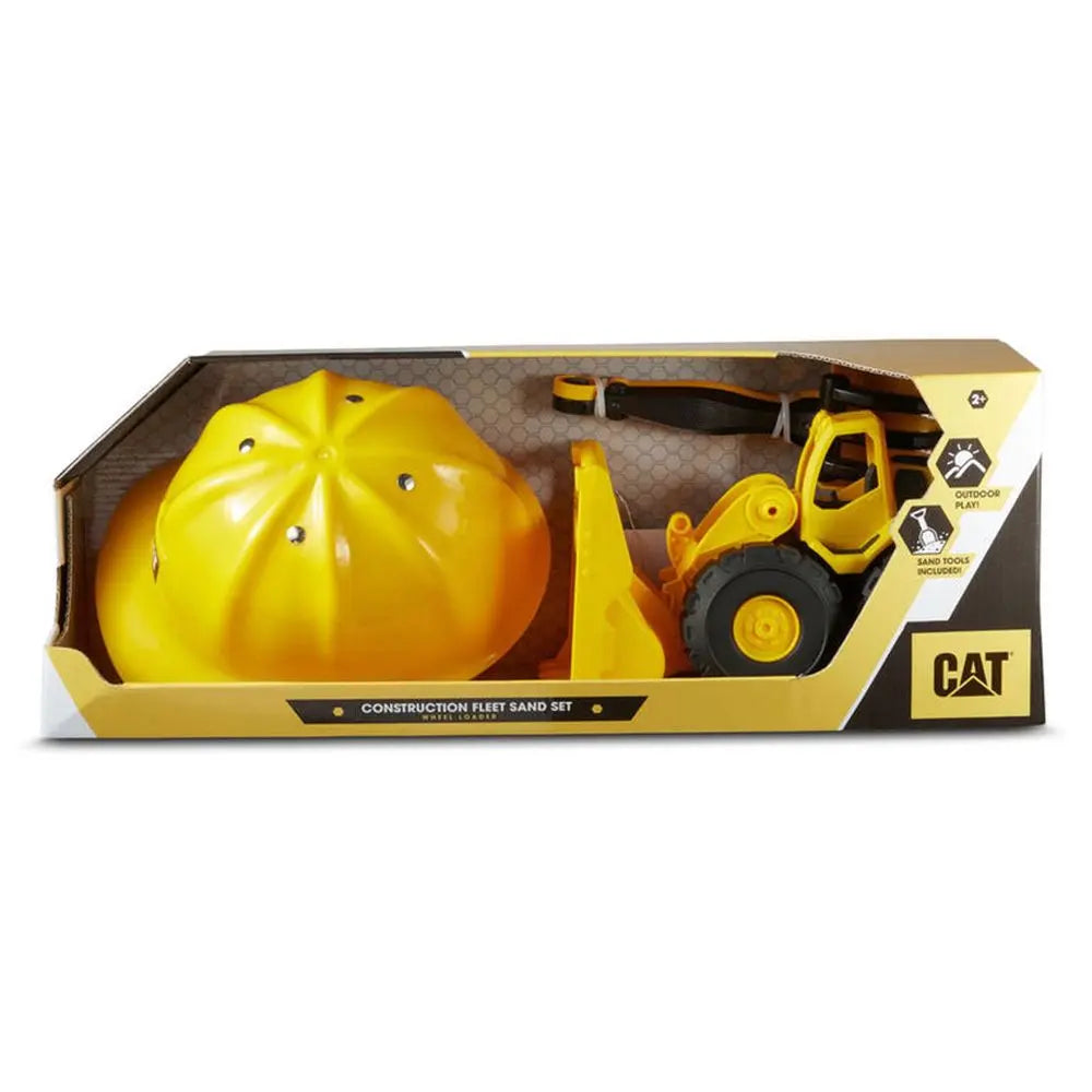 Cat Tough Construction Fleet with Helmet