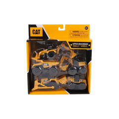 Cat Mini Machines Free Wheel Value 3 Inches 5 Pack