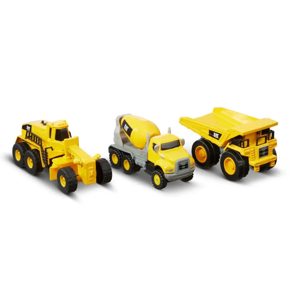 Cat Diecast Metal 4 Inch 3pack 2 Assortment