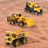 Cat Diecast Metal 4 Inch 3pack 2 Assortment